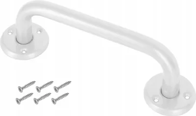 Obrázek produktu pro Koupelnová madla Držák Tyč 30 cm Bílá