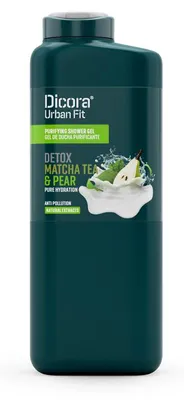 Produktbild von DICORA reinigendes Duschgel mit Matcha-Tee und Birnenextrakt 400ml