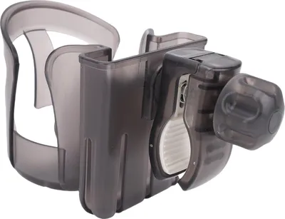 Produktbild von Kinderwagen-Getränkehalter, multifunktionales 360-Grad-Rotationsdesign mit Telefon, Dunkelbraun