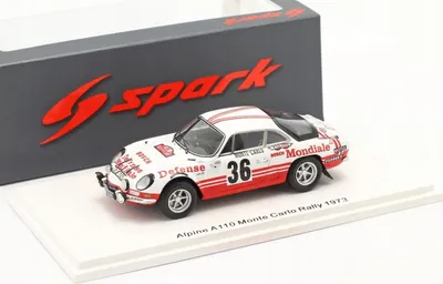 Zdjęcie produktu dla Alpine A110 #36 Rajd Monte Carlo 1973 - 1:43 - Spark