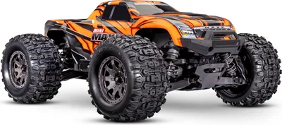 Produktbild von TRAXXAS MINI-MAXX 4WD orange BL-2S Brushless, HD-Teile, mit Akku/Lader