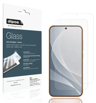Image de 2x Protection ecrán pour Honor Magic8 Pro Air mat Verre souple Film Protecteur 9H dipos