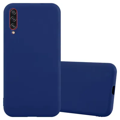 Produktbild von Cadorabo Hülle für Samsung Galaxy A70 / A70s Schutzhülle in Blau Handyhülle TPU Silikon Etui Case Cover