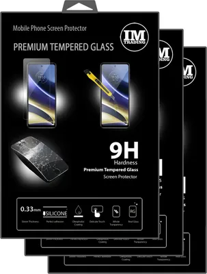 Produktbild von 3x Schutzglas 9H kompatibel mit MOTOROLA MOTO G51 5G Displayschutzfolie Passgenau Glas