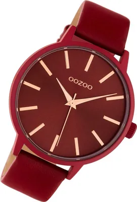 Produktbild von OOZOO Armbanduhr Timepieces Damen Rot/Rot C10618
