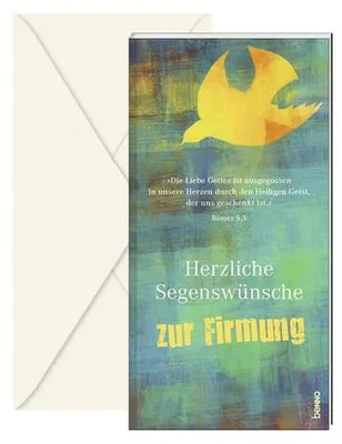 Produktbild von Herzliche Segenswünsche zur Firmung