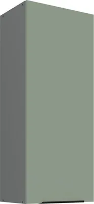 Immagine prodotto di Mobile alto da cucina LUNARA - larghezza 45 cm, verde / antracite