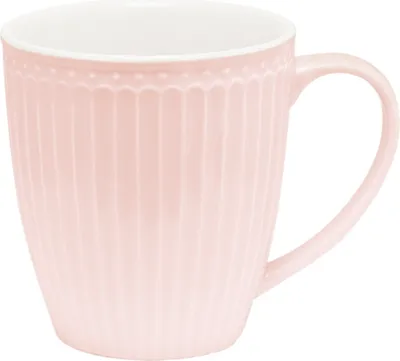 Produktbild von Greengate Alice Becher mit Henkel pale pink 0,4 l