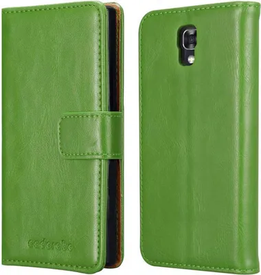 Immagine prodotto di Cadorabo cover per LG X SCREEN cover protettiva in verde cellulare cover libro custodia custodia