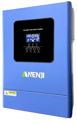 Obrázek produktu pro Hybridní solární měnič - ANJ-6200-48PL-WIFI, 6,2 kW - 48 V DC - 220–240 V AC - MPPT regulátor s proudem 120/160 A - čistá sinusoida - Wi-Fi