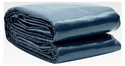 Produktbild von Solarplane für Pool, Luftpolsterfolie, Solarabdeckung, PE, 300 x 200 cm, Schwarz und Blau