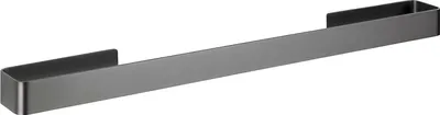 Produktbild von WENKO Handtuch Halter Stange Aluminium Bad Selbstklebend Anthazit MONTENELLA