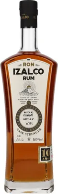Produktbild von Ron Izalco Gran Reserva 10 Años Rum CASK STRENGTH 60,3% Vol. 0,7l