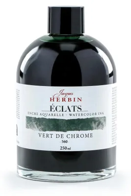 Obrázok produktu pre Atrament Eclats 250 ml, chrómovo zelený