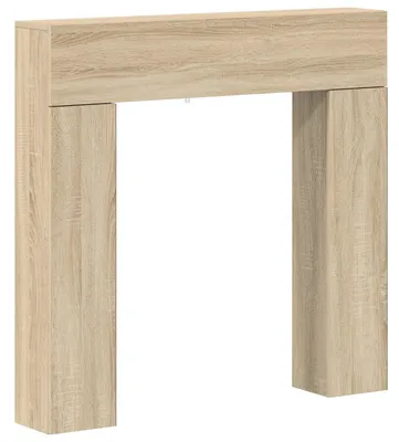 Obrázok produktu pre vidaXL Obklad pre krb, dekor Sonoma, 102 x 18 x 100,5 cm, drevovláknitá doska