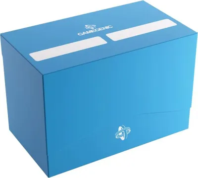 Immagine prodotto di Portacarte doppio 200+ XL Blu - Custodia per carte, 2 scomparti