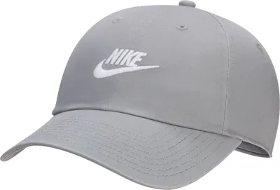 Zdjęcie produktu dla Nike Club Futura Wash Particle Grey/White M/L Czapka z daszkiem