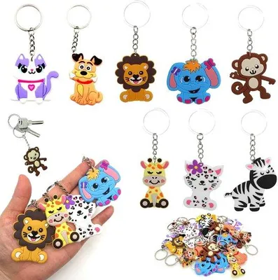 Immagine prodotto di Decorazioni per feste per bambini realizzate in gomma e silicone: leggere e flessibili. Tre ganci per appendere, ideali per bambini