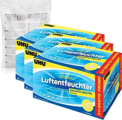 Produktbild von UHU Luftentfeuchter Nachfüllbeutel  10x1000g