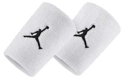 Obrázek produktu pro Nike – potní pásek „Jordan Jumpman“  balení po 2 ks PP228 (jednotná velikost) (bílá)