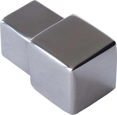 Produktbild von Dalsys Endstück für Fliesenschiene Quadratprofil Edelstahl Poliert 12,5mm, Fliesenprofil