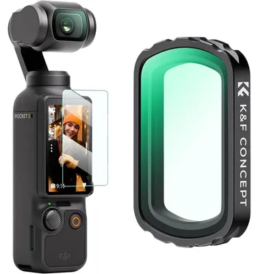 Image de Filtre UV magnétique pour DJI Osmo Pocket 3, châssis en aluminium