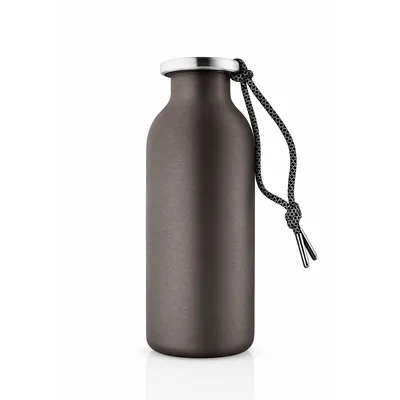Produktbild von Eva Solo Isolierflasche 24/12 To Go, Thermoflasche, Edelstahl, Kunststoff, Chocolate, 500 ml, 505033