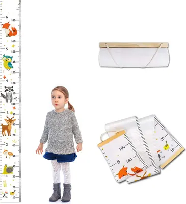 Produktbild von Wachstumstabelle für Babys, Wandaufkleber, Größenmesslatte für Kinder, Jungen, Wandmesslatte für Kinder