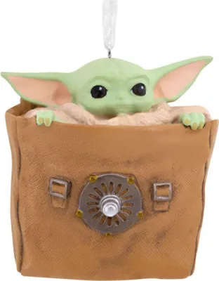Produktbild von Grogu Ornament in Harz Tasche 7 cm