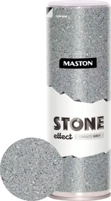 Produktbild von Sprühlack Maston Stone effect Steineffekt granitgrau 400 ml