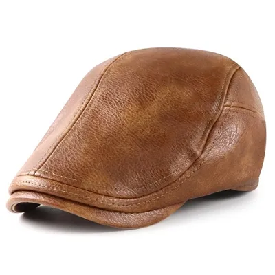 Obrázek produktu pro Stylový pánský baret JI-26118 - Hnědá KP26118