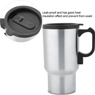 Produktbild von Elektrische Tasse,Reise-Heiztasse,Edelstahl-Heiztasse,Auto-Heizbecher,Auto-Heiztasse