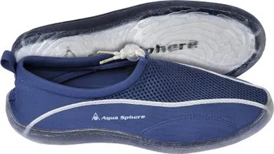 Produktbild von Kinder Badeschuhe Schwimmschuhe LISBONA Junior Navy/Silver, Größe:32