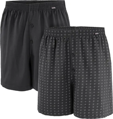 Produktbild von Boxershorts Übergröße 2er Pack anthrazit Adamo