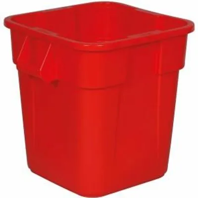RUBBERMAID Quadratischer BRUTE® Container 106 l aus Polyethylen in rot