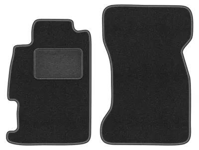 Imagen del producto de Alfombrillas delanteras de moqueta para Rover 600/ 618 / 620 / 623 1993-1999 (sedán) – 2 piezas, gris grafito, a medida – Wielganizator LUX
