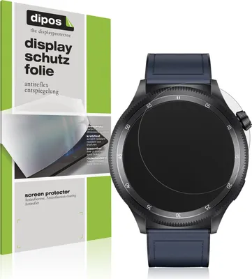 Produktbild von 6x Schutzfolie für Kumi Watch Gear GT3 matt Displayschutzfolie Folie Display Schutz dipos