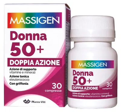 Immagine prodotto di Massigen Multivitaminico Donna 50+ 30 Compresse