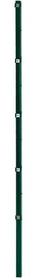 Produktbild von Pfosten für Doppelstabmattenzaun 210 cm RAL 6005 Gartenzaun Stabmattenzaun