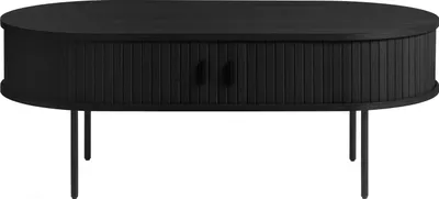 Produktbild von Couchtisch >Nerja< in Schwarz - 120x45x60 (BxHxT)
