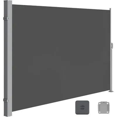 Produktbild von Seitenmarkise GSA815GZ01, 180 x 500 cm, anthrazit