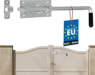 Obrázok produktu pre KOTARBAU® Skrutka garážovej brány Pozinkovaná oceľ Strieborná 42 CM