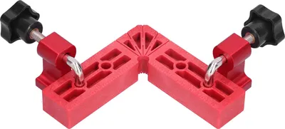 Obrázek produktu pro Pravouhlá polohovací svorka 120 x 120 mm Přenosná plastová rohová svorka pro zpracování dřeva, pro spojování a polohování