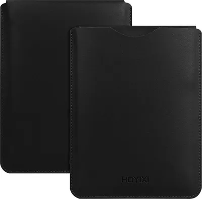 Produktbild von HoYiXi 6,8 Zoll Schwarz E-Book Reader Lederhülle Schutzhülle Tasche