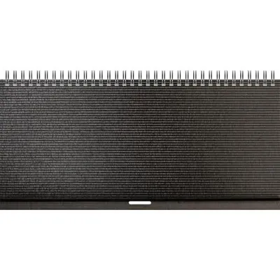 Produktbild von 2025 Brunnen Querterminbuch 28x12cm sw 2S/1W