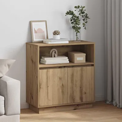 Obrázek produktu pro vidaXL LED příborník Artisan dub 71 x 34,5 x 75 cm materiál na bázi dřeva