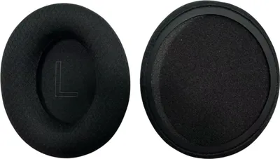 Produktbild von INF Kopfhörer Ersatz Schutzhülle Netzstoff Schwarz für Razer Kraken V4/V4X 2er Set