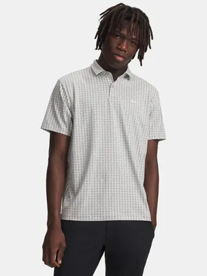 Immagine prodotto di Polo Under Armour UA T2G da uomo con stampa SM