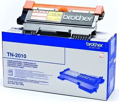Image de Cartouche Toner Brother TN-2010, Noir, 1000 pages, Compatible HL-2130, DCP-7055