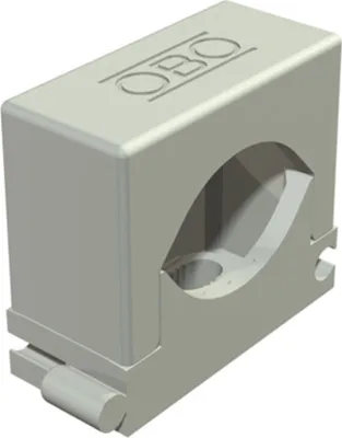 Produktbild von 100 Stück OBO Reihen-Druckschelle Typ 2037, 3 - 7 mm, lichtgrau 2250071